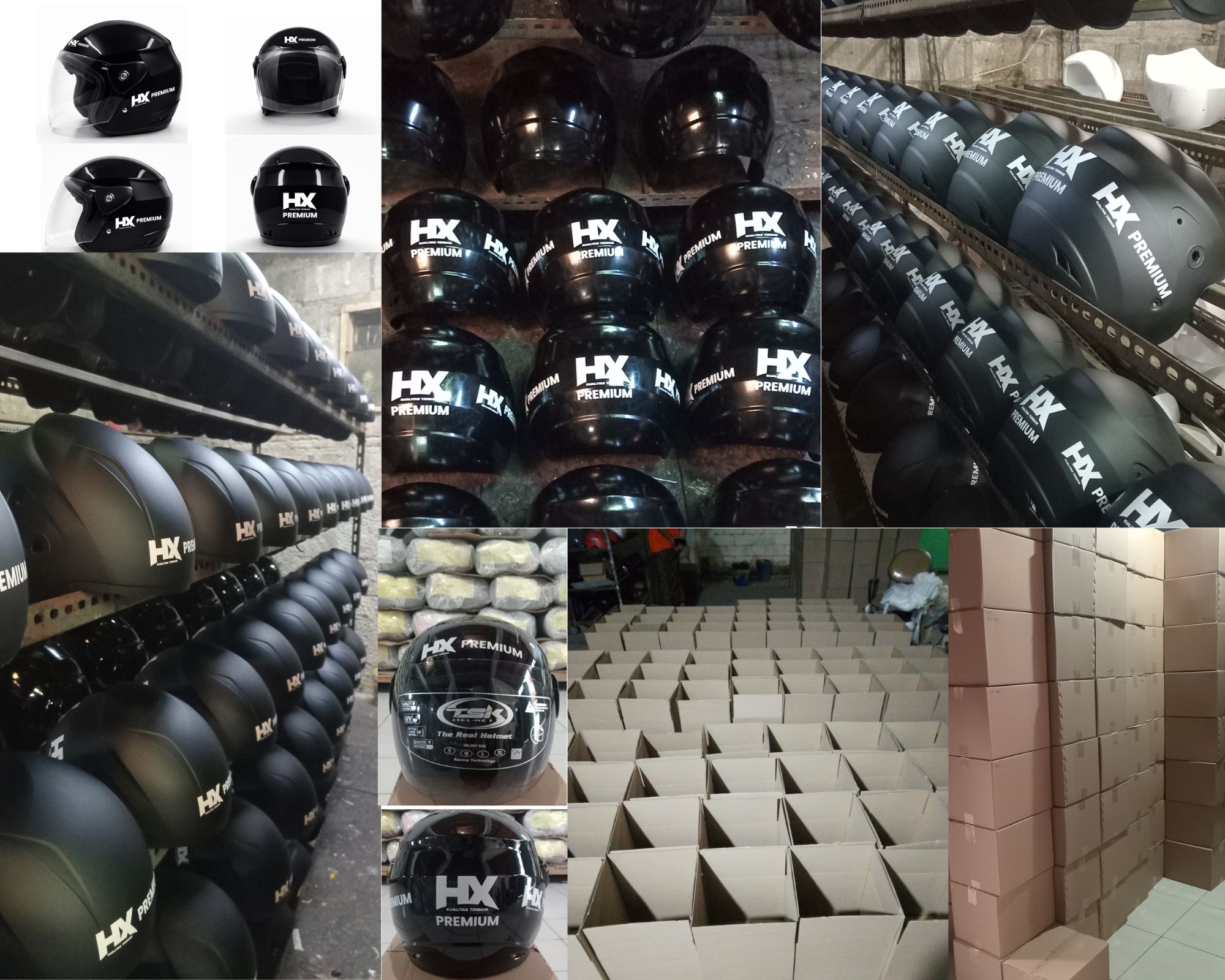 Helm custom branding perusahaan di Jakarta untuk kebutuhan promosi, operasional, dan merchandise corporate